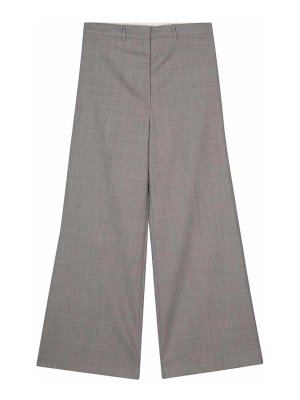 LOW CLASSIC: pantaloni casual - Pantalone ampio in lana