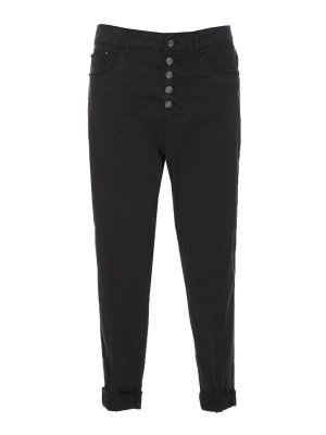 DONDUP: straight leg jeans - Koons gioiello jeans
