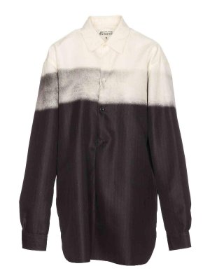 Maison Margiela: Camisas - Camisa - Negro