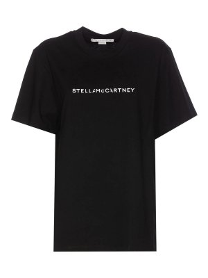 STELLA McCARTNEY: t-shirts - Iconic stella logo t-shirt