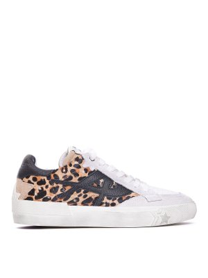 Marine Serre Sneakers - White - Women | WFW006WH10 | thebs.com