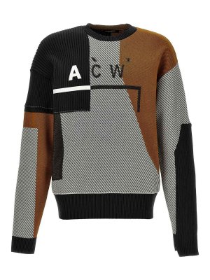 A-COLD-WALL*: maglia collo rotondo - Maglione geometrico