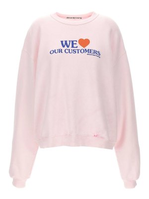 ALEXANDER WANG: Sweatshirts und Pullover - Sweatshirt - Nude