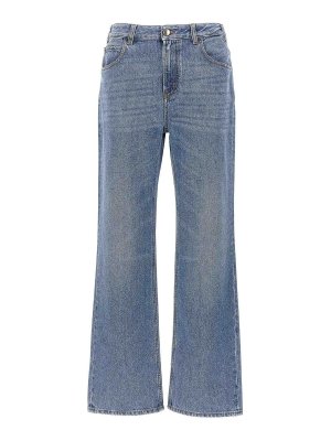 CHLOE': Straight Leg Jeans - Straight Leg Jeans - Hellblau