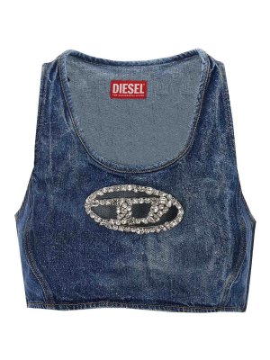 DIESEL: Tops & Tank tops - De-Top Fse Top