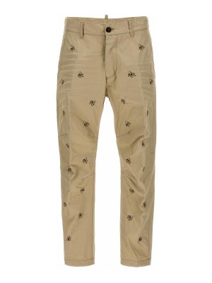 DSQUARED2: pantaloni casual - Pantaloni chino sexy