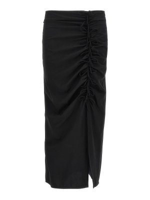 GANNI: Knee length skirts & Midi - Midi Bow Skirt