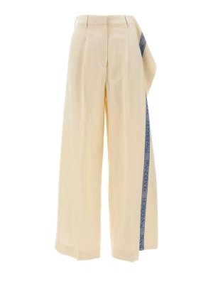 J.W. ANDERSON: casual trousers - Logo Band Panel Pants