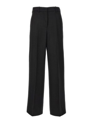JIL SANDER: Pantalones de sastrerìa - Pantalones - Negro