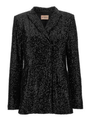 LE TWINS: Vestes de costume - Blazer - Noir