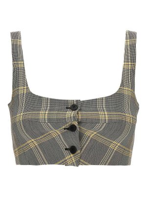 Marni: Tops & Tank tops - Top Cropped Check