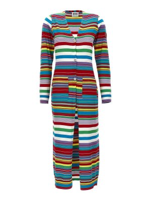 MOSCHINO JEANS: cardigan - Cardigan a righe