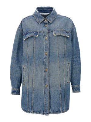 Palm Angels: casual jackets - Washed Logo Jacket