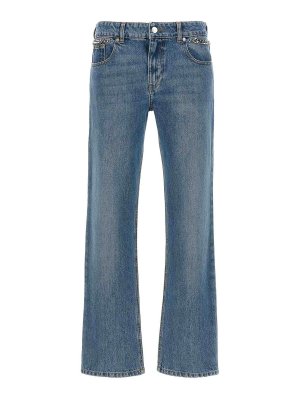 STELLA McCARTNEY: Bootcut - Bootcut Jeans - Hellblau