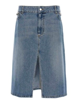 Vetements Graffiti Monogram Skirt - Women | WE64KN900PWPINKWHITE