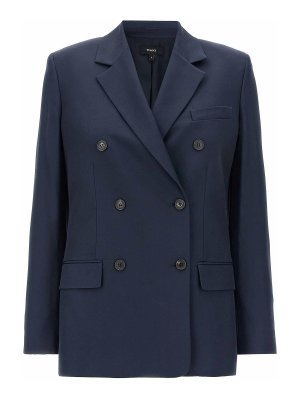 スーツ TAGLIATORE Women Outer J PARIGI 12B340159EB811 BLUE Tagliatore J-Parigi Blazer - Blue - Women | JPARIGI10BEI810