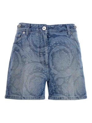 VERSACE: Trousers Shorts - Barocco Shorts