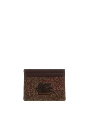 ETRO: wallets & purses - Paisley Card Holder