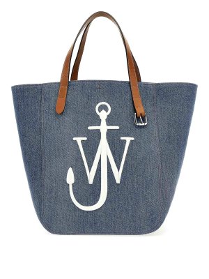 J.W. ANDERSON: totes bags - Belt Tote Cabas Shopping Bag