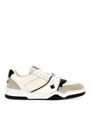 スニーカー AUTRY MEDALIST LOW - Two-tone Leather Sneakers (AULWWB37) AUTRY Medalist Two-Tone Leather Sneakers for Men | MR PORTER