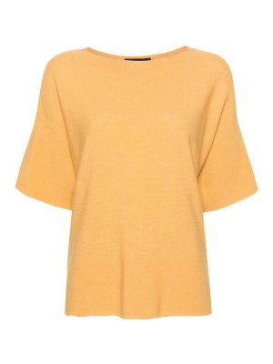 FABIANA FILIPPI: Pull col rond - Pull Col Rond - Orange