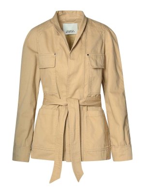 ISABEL MARANT: Vestes casuals - Veste Casual - Beige