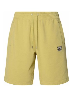 MAISON KITSUNÉ: Shorts - Shorts - Grün