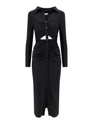 Patou Zip-Detail Patou Dress - Black - Women | DR12400150999