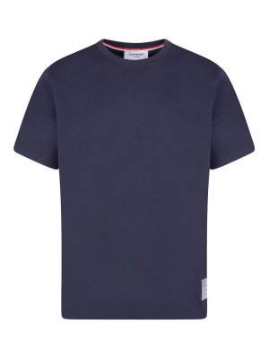 Tシャツ・カットソー THOM BROWNE Thom Browne T-shirts and Polos Blue Thom Browne t-shirts for men's Blue 2025 | Shop online at THEBS