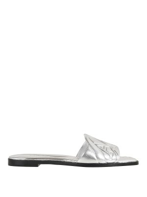Aquazzura Yes darling sandal 95 - Silver - Women