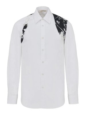 ALEXANDER MCQUEEN: shirts - Printed Harness Shirt