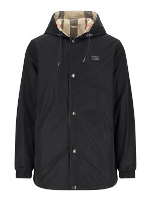 BURBERRY: blazers - Reversible Hooded Jacket