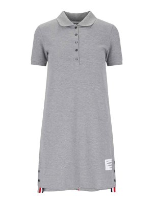 THOM BROWNE: short dresses - Mini Knitted Dress