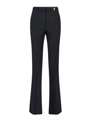 VERSACE: カジュアルトラウザー - カジュアルパンツ - 黒