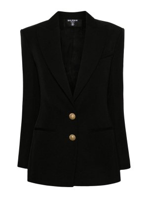 Balmain: Vestes casuals - Veste Casual - Noir