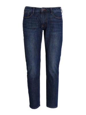 EMPORIO ARMANI: bootcut jeans - Slim Fit Denim Jeans