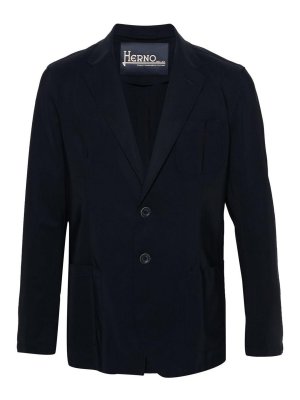 HERNO: blazers - Single-Breasted Blazer Jacket