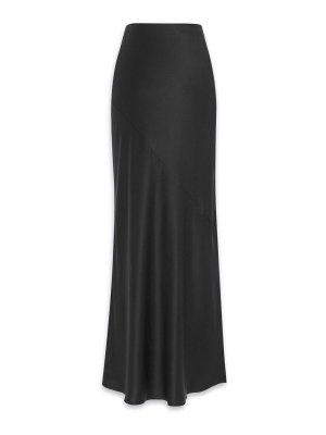 SAINT LAURENT: Long skirts - Satin Long Skirt