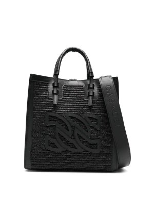 トートバッグ COCCINELLE Woman Tote bags Black E1S9P110101 001 Coccinelle Medium C-Me Tote Bag | Black | FARFETCH