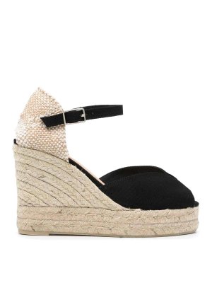 CASTANER: espadrillas - Bianca Raffia Wedge Espadrilles