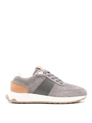 TOD'S: Chaussures de sport - Baskets - Gris