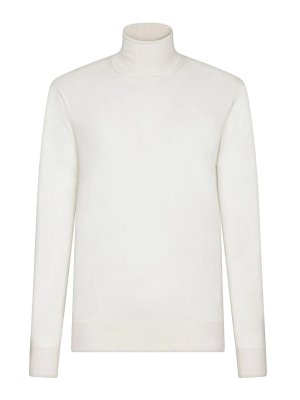 DOLCE & GABBANA: Rollkragenpullover  und Polo-Ausschnitt - Rollkragenpullover - Beige