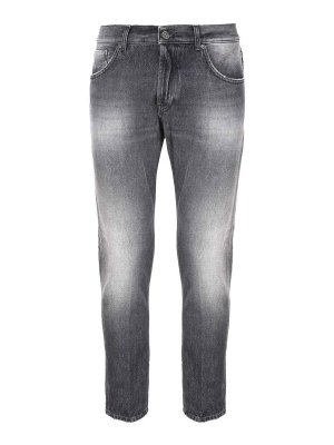 DONDUP: Straight Leg Jeans - Straight Leg Jeans - Schwarz