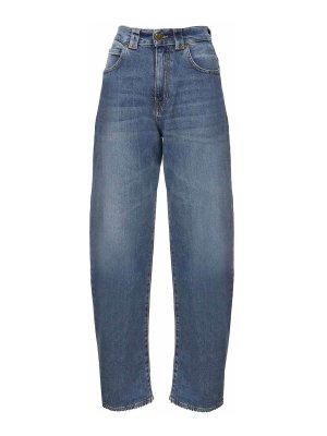 Pinko: straight leg jeans - Egg-fit Denim Jeans