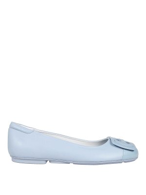 HOGAN: flat shoes - Patent leather ballerina