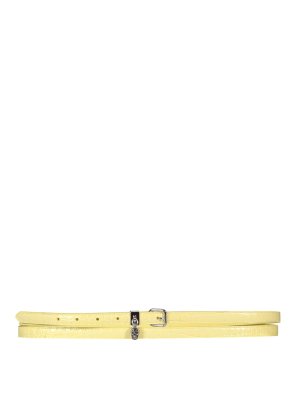 Maison Margiela Four Stitches Belt - Black | SA1TP0006P6421T8013