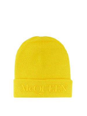 ALEXANDER MCQUEEN: Sombreros - Sombrero - Amarillo