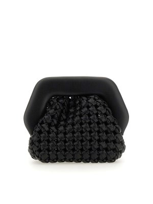 AMINA MUADDI 24SS クラッチバッグ ブラック系 AMINA MUADDI(アミナモアディ) クラッチバッグ(レディース