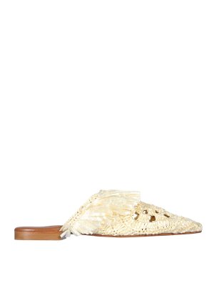サンダル・ミュール NEOUS SS22 MULE ALBA SLIP-ONS (00263A15_BANANA) Neous Mules Alba Slip-Ons - Yellow - Women | 00263A15BANANA