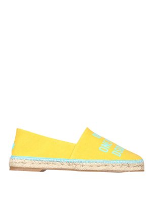 DSQUARED2: espadrilles - Organic Canvas Espadrilles